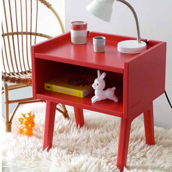 Mathy by Bols Kids Bedside Table in Madavin Design childrens yoyohome