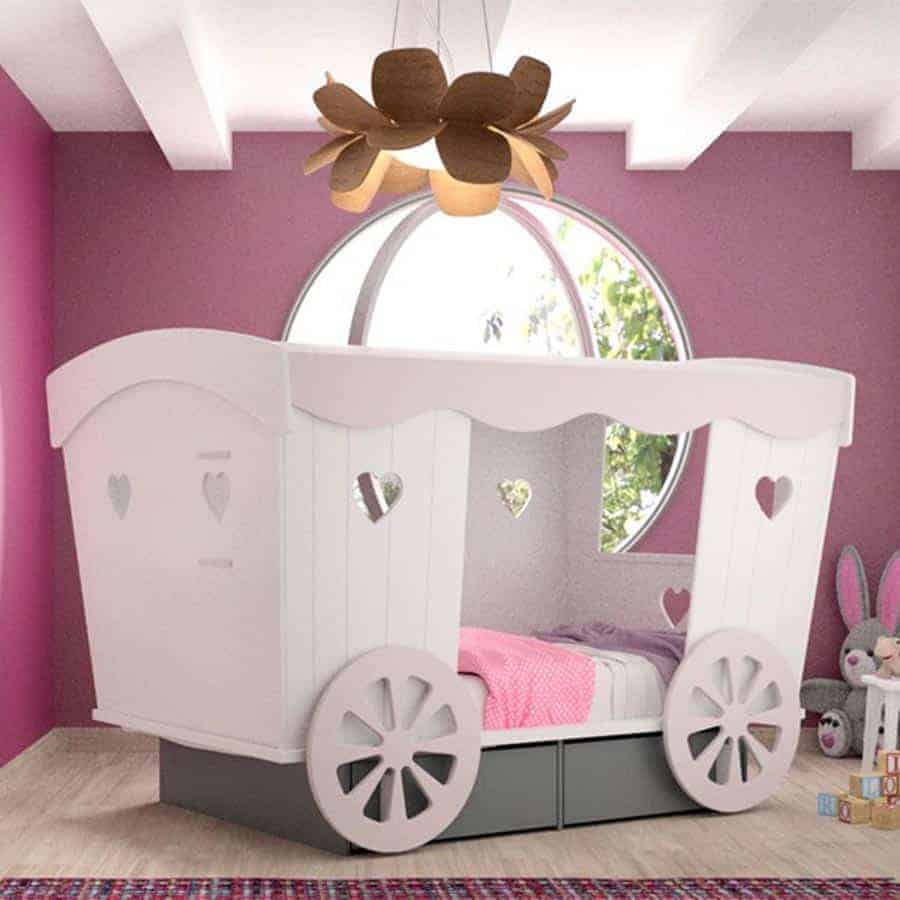 Children's Carriage Bed - YoYoHome - FREE delivery and installation