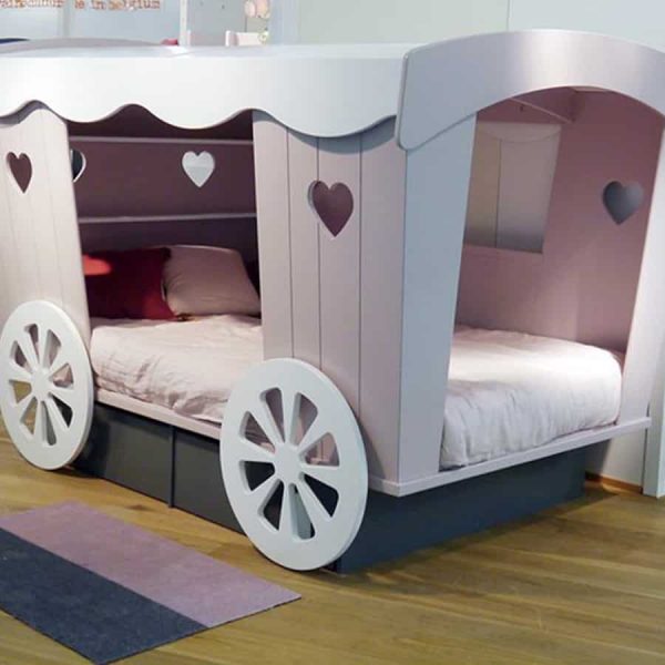 Mathy by Bols Carriage Bed with Storage Drawers children yoyohome