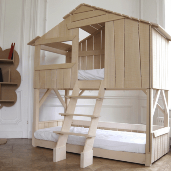 wooden tree house bed by yoyohome